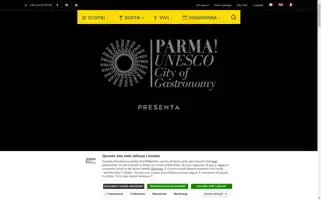 Parmacityofgastronomy.it Screenshot 2024-07-03 02:32:02