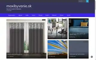 Maxibyvanie.sk Screenshot 2024-06-15 21:12:36