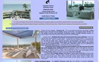 Southbeachluxuryhotelpenthouse.com Screenshot 2024-04-15 18:56:03