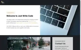 Justwritecode.net Screenshot 2024-06-17 04:46:05