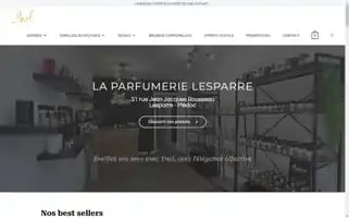 Parfumerielesparre.com Screenshot 2024-05-28 06:36:43