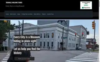 Trianglewalkingtours.com Screenshot 2024-04-14 19:33:46
