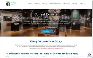 Wisvetsmuseum.com Screenshot 2024-07-06 06:33:37