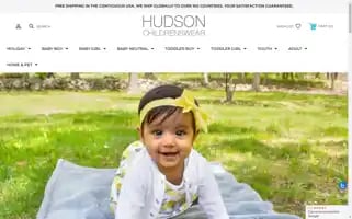 Hudsonchildrenswear.com Screenshot 2024-05-12 07:47:05