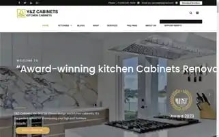 Yz-cabinets.com Screenshot 2024-05-26 05:33:02