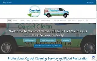 Comfortcarpetclean.com Screenshot 2024-05-15 18:09:55