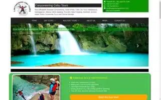 Canyoneeringcebutours.com Screenshot 2024-04-18 11:55:26