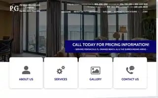 Pensacolaglass.com Screenshot 2024-05-16 12:22:09