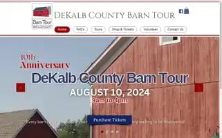 Dekalbcountybarntour.com Screenshot 2024-04-17 17:25:11