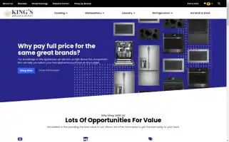 Kingsapplianceoutlet.com Screenshot 2024-05-16 04:33:10