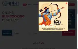 Sugandhatravels.com Screenshot 2024-04-17 11:44:16