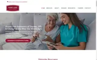 Homecareassistancedayton.com Screenshot 2024-05-16 01:39:44