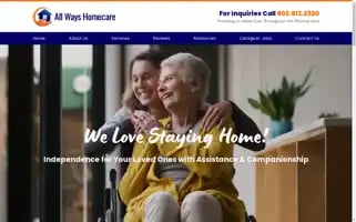 Allwayshomecareaz.com Screenshot 2024-07-06 21:48:54