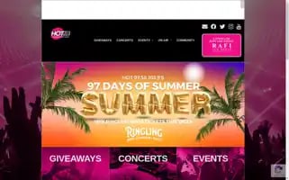 Hot975hot1039.com Screenshot 2024-07-04 10:25:15