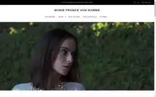 Mariefrancevandamme.com Screenshot 2024-05-04 22:03:33