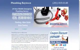 Plumbingbaytown.com Screenshot 2024-07-07 08:08:06