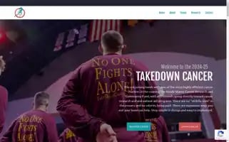 Takedowncancer.org Screenshot 2024-07-01 08:00:46