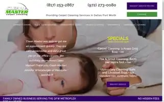 Cleanmastercarpetcleaning.com Screenshot 2024-05-15 17:43:12