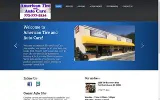 Americantireandautocare.com Screenshot 2024-05-15 11:34:57