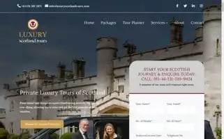 Luxuryscotlandtours.com Screenshot 2024-04-24 00:25:11