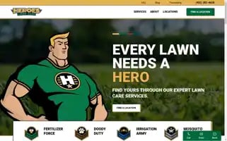 Heroeslawncare.com Screenshot 2024-07-05 09:06:45