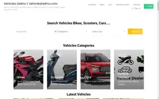 Vehiclesdekho.com Screenshot 2024-05-21 18:36:25