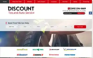 Discounttiremiami.com Screenshot 2024-05-09 10:38:39