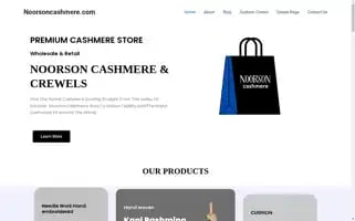 Noorsoncashmere.com Screenshot 2024-05-27 04:07:23