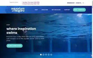 Aquariumofniagara.org Screenshot 2024-06-29 10:43:28