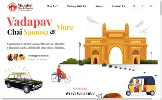 Mumbaichaiandsnacks.com Screenshot 2024-05-23 14:24:40