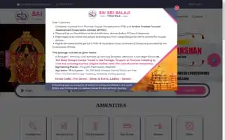 Saisribalajitravels.com Screenshot 2024-04-18 11:51:56