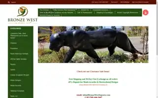Bronzewestimports.com Screenshot 2024-05-08 21:53:45