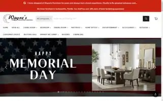 Waynesfinefurnitureandbedding.com Screenshot 2024-05-15 00:27:12