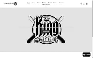 Kingbarbersupplyfw.com Screenshot 2024-04-17 11:46:37