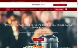 Brownebrothersfunerals.com.au Screenshot 2024-06-27 19:37:58