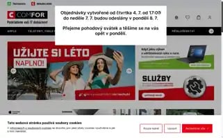 Comfor.cz Screenshot 2024-07-05 12:19:44