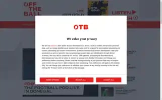 Offtheball.com Screenshot 2024-07-05 12:20:21