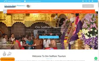Omsairamtourism.in Screenshot 2024-04-17 06:29:35