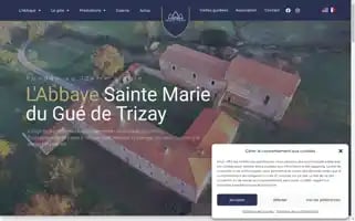 Abbayedetrizay.com Screenshot 2024-07-08 04:51:23