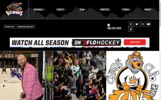 Knoxvilleicebears.com Screenshot 2024-05-12 15:17:36