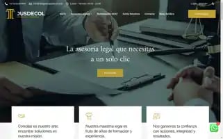 Abogadosjusdecol.com Screenshot 2024-05-26 13:28:42