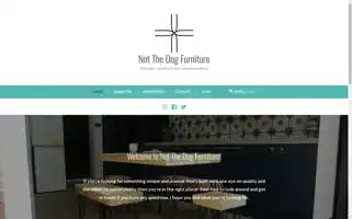 Notthedogfurniture.co.uk Screenshot 2024-05-20 07:52:21