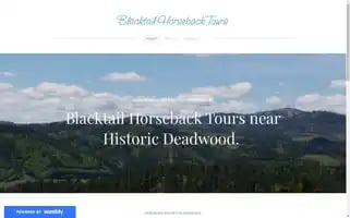 Blacktailhorsebacktours.com Screenshot 2024-04-25 20:17:52
