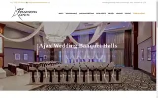 Ajaxweddinghalls.ca Screenshot 2024-07-06 03:26:53