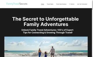 Familytravelsecrets.com Screenshot 2024-04-19 10:49:22