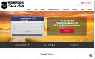 Warriortireandauto.com Screenshot 2024-05-14 23:53:45