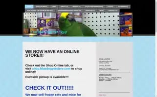 Bluedogpetstore.com Screenshot 2024-05-15 14:49:14