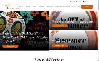 171cedararts.org Screenshot 2024-06-12 19:37:23