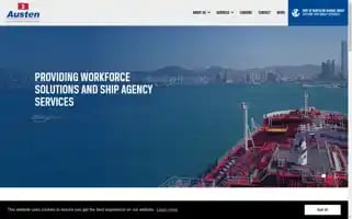 Austenmaritime.com Screenshot 2024-07-06 12:52:58