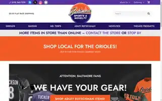 Baltimoresportsstore.com Screenshot 2024-05-08 16:40:20